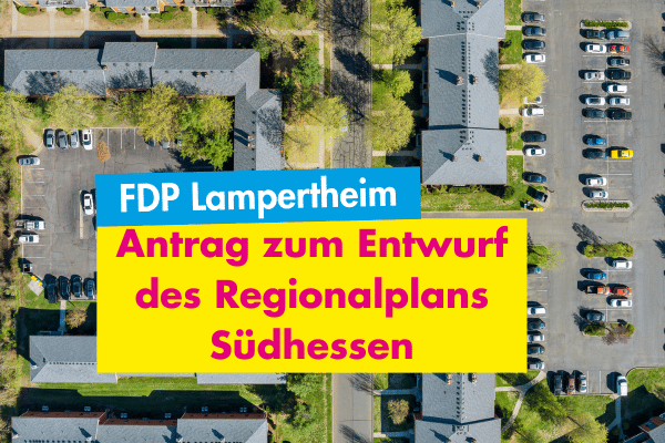 Antrag zum Entwurf des Regionalplans Südhessen