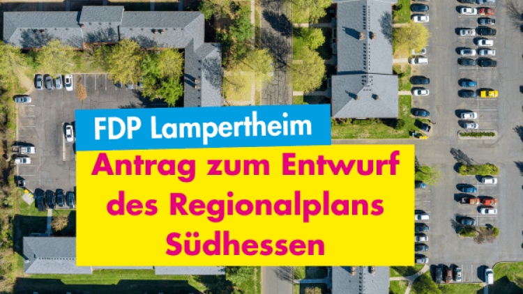 Antrag zum Entwurf des Regionalplans Südhessen